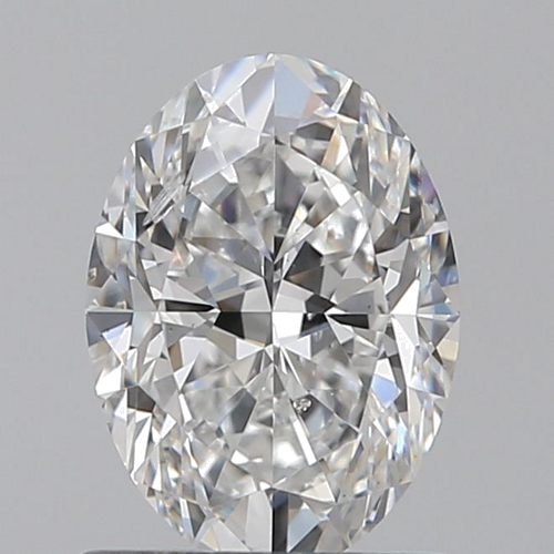 0.9 carat E-SI2 Natūralus Oval Deimantas (1)