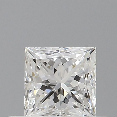 0.4 carat F-VVS1 Natūralus Princess Deimantas (1)