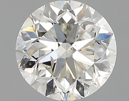 1.01 carat I-SI2 GD cut Natūralus Round Deimantas (1)