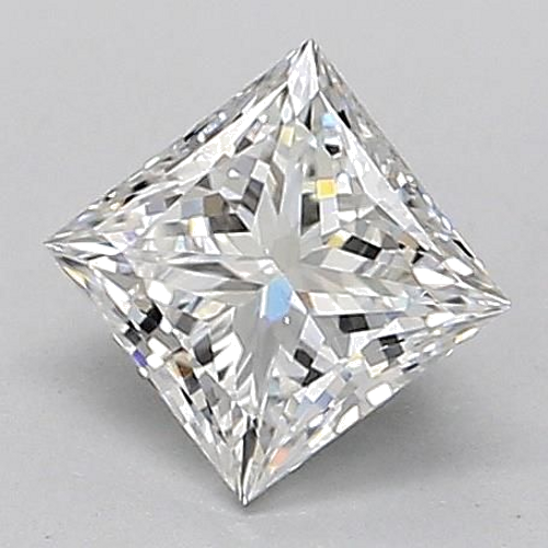 0.6 carat F-VS2 Natūralus Princess Deimantas (1)