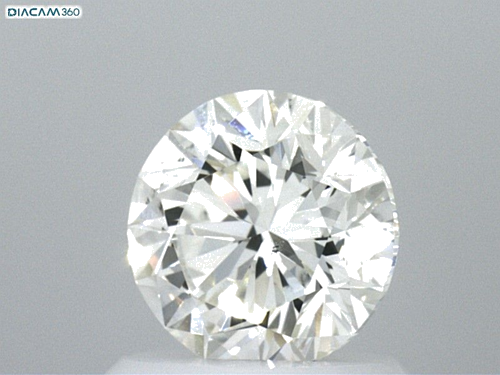 0.91 carat J-SI1 Excellent cut Natūralus Round Deimantas (1)