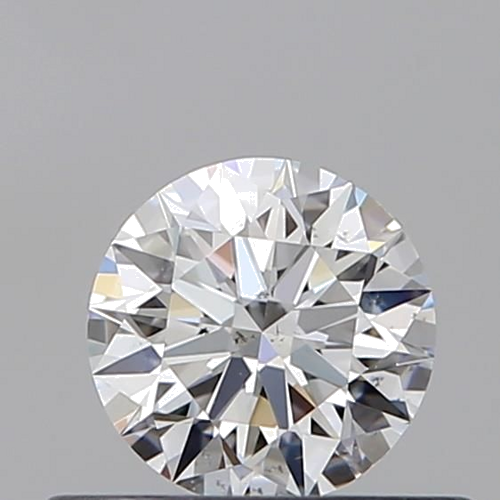 0.41 carat F-SI1 Excellent cut Natūralus Round Deimantas (1)