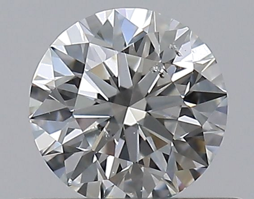 0.4 carat F-SI2 Excellent cut Natūralus Round Deimantas (1)