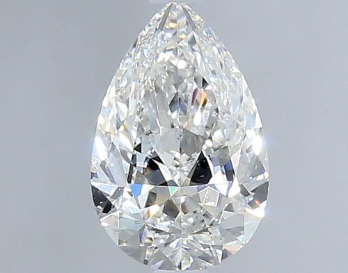 1.01 carat F-SI1 Natūralus Pear Deimantas (1)