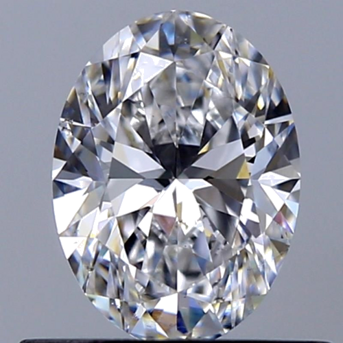 0.53 carat D-SI1 Natūralus Oval Deimantas (1)