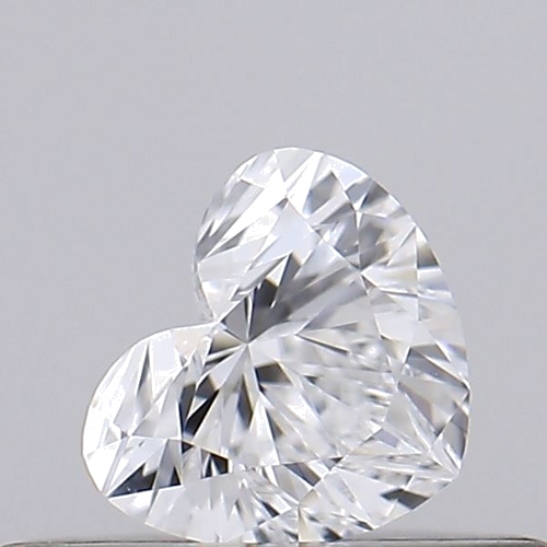 0.21 carat D-VVS1 Natūralus Heart Deimantas (1)