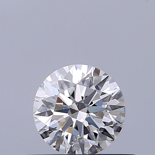 0.42 carat F-VVS1 Excellent cut Natūralus Round Deimantas (1)