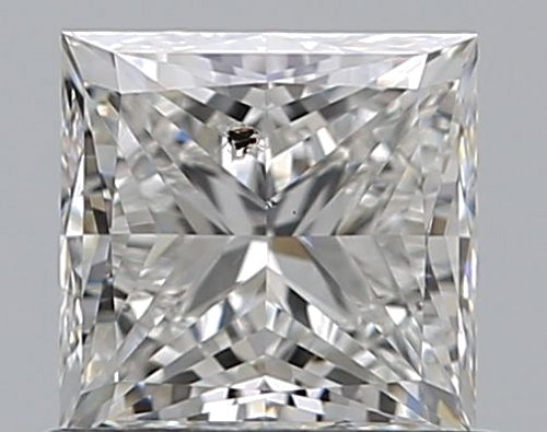 0.72 carat G-SI2 Natūralus Princess Deimantas (1)