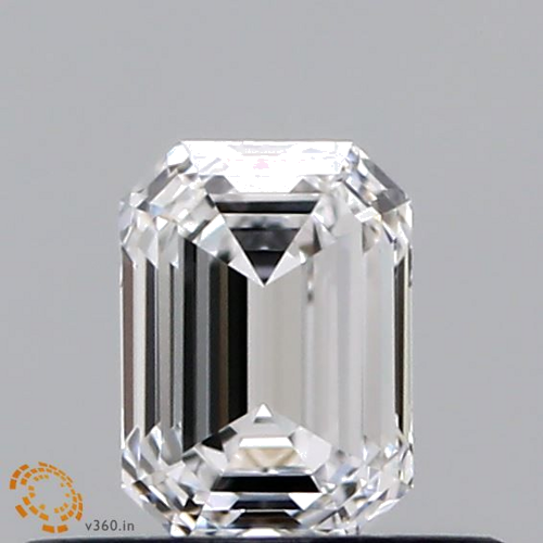 0.42 carat E-IF Natūralus Emerald Deimantas (1)