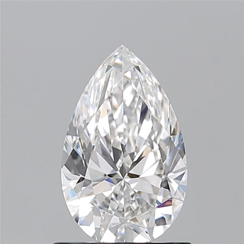 1.01 carat F-VS1 Natūralus Pear Deimantas (1)