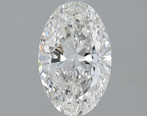 1.5 carat H-SI2 Natūralus Oval Deimantas (1)