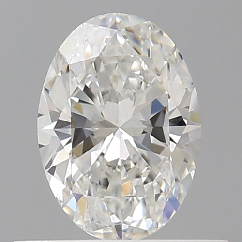 0.52 carat F-IF Natūralus Oval Deimantas (1)