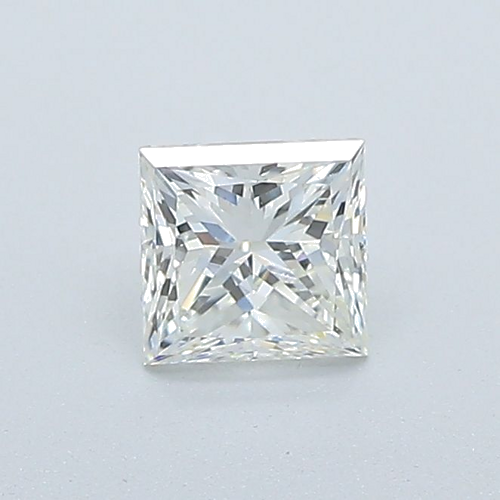 0.5 carat I-VVS2 Natūralus Princess Deimantas (1)