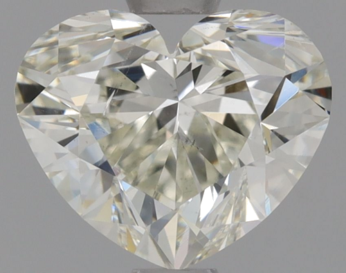 0.9 carat K-SI1 Natūralus Heart Deimantas (1)