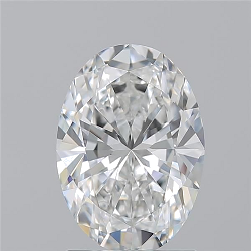 1.7 carat F-VVS1 Natūralus Oval Deimantas (1)