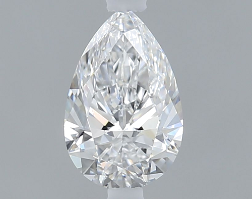 0.33 carat D-IF Natūralus Pear Deimantas (1)