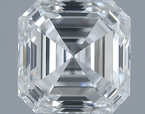 0.52 carat G-VS1 Natūralus Asscher Deimantas (1)