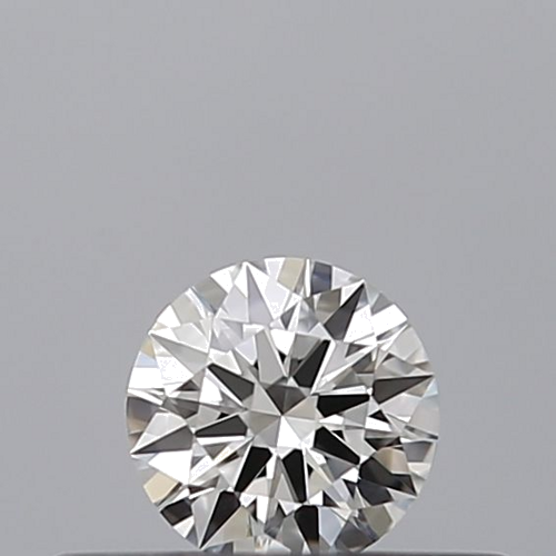 0.19 carat F-VVS2 Excellent cut Natūralus Round Deimantas (1)
