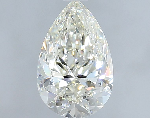 0.9 carat J-VS2 Natūralus Pear Deimantas (1)