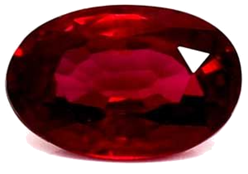 0.49 carat RED Oval Rubinas (1)