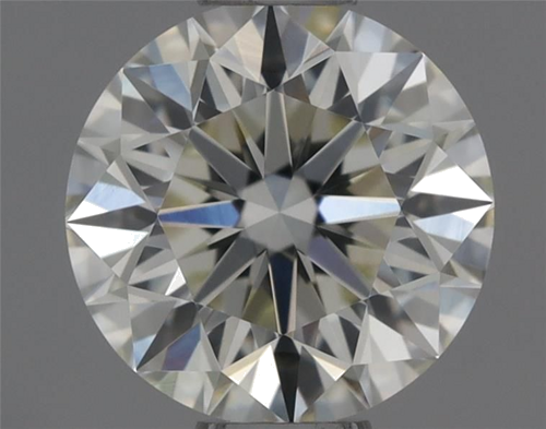 0.51 carat J-VVS1 Very Good cut Natūralus Round Deimantas (1)