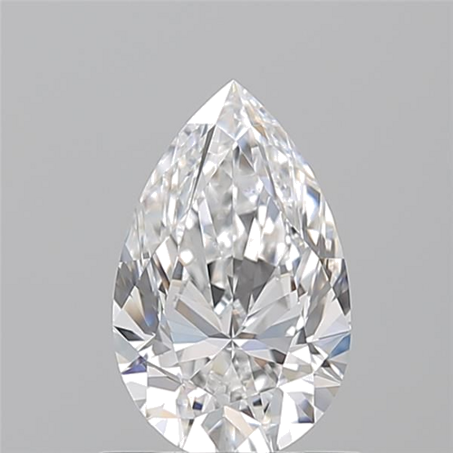 0.93 carat D-VS2 Natūralus Pear Deimantas (1)