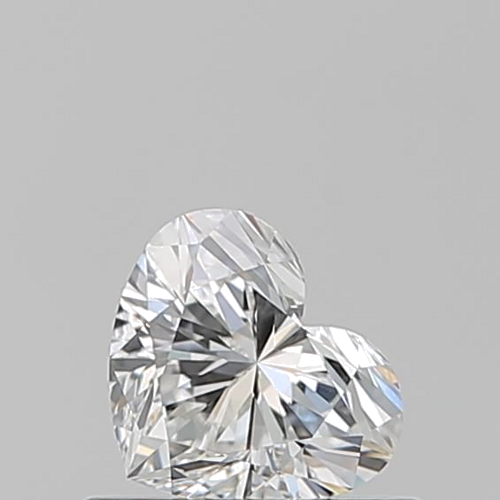 0.5 carat F-IF Natūralus Heart Deimantas (1)