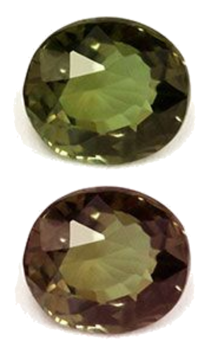 0.48 carat GREEN Oval Alexandrite (1)