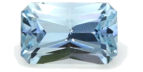 0.65 carat BLUE Radiant Aquamarine (1)