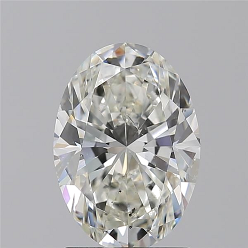 1.91 carat I-SI2 Natūralus Oval Deimantas (1)