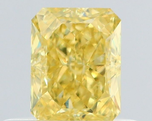 0.51 carat Fancy Intense Yellow-VVS1 Natūralus Radiant Deimantas (1)