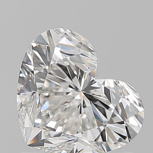 1.01 carat G-IF Natūralus Heart Deimantas (1)