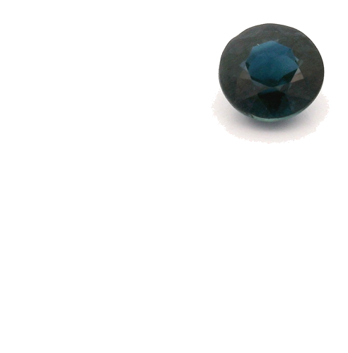 0.69 carat BLUE Round Safyras (1)