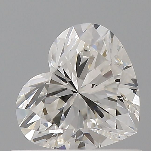 0.52 carat H-VS2 Natūralus Heart Deimantas (1)