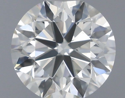 0.45 carat K-VVS1 Very Good cut Natūralus Round Deimantas (1)