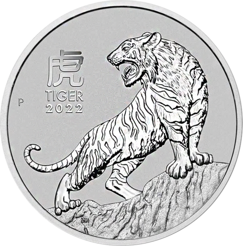 1 oz Tigro metai 2022 (Lunar III) Australija Platininė moneta (1)