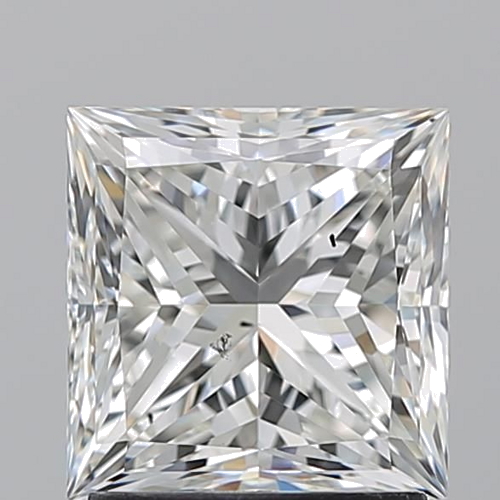 2.02 carat I-SI1 Natūralus Princess Deimantas (1)