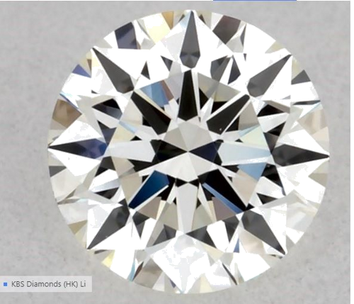 0.31 carat J-VS1 Excellent cut Natūralus Round Deimantas (1)