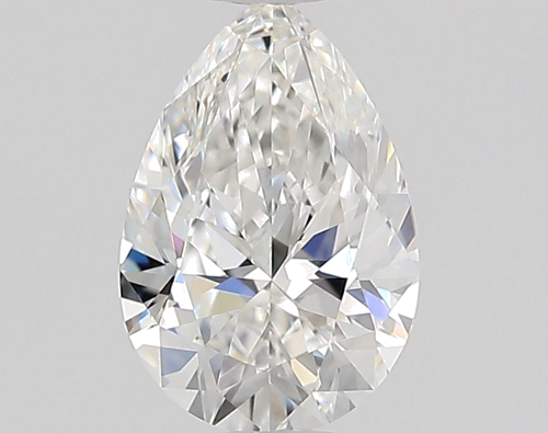 0.55 carat E-VVS1 Natūralus Pear Deimantas (1)