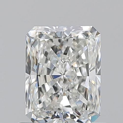 1.01 carat H-VVS2 Natūralus Radiant Deimantas (1)