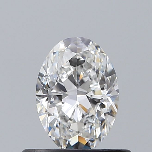 0.5 carat E-VS2 Natūralus Oval Deimantas (1)