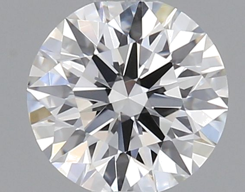 0.37 carat F-VVS1 Excellent cut Natūralus Round Deimantas (1)