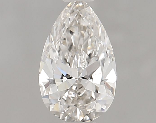 0.7 carat H-VVS2 Natūralus Pear Deimantas (1)