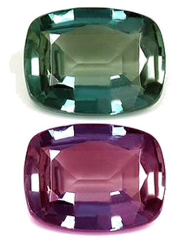 0.53 carat GREEN Cushion Alexandrite (1)