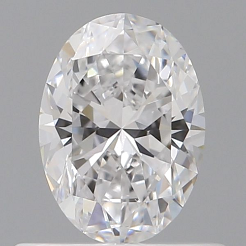 0.5 carat D-VVS1 Natūralus Oval Deimantas (1)