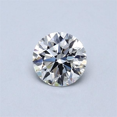 0.42 carat F-IF Excellent cut Natūralus Round Deimantas (1)