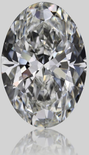 0.54 carat G-VVS1 Natūralus Oval Deimantas (1)