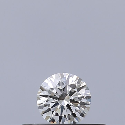 0.19 carat F-VVS2 Excellent cut Natūralus Round Deimantas (1)