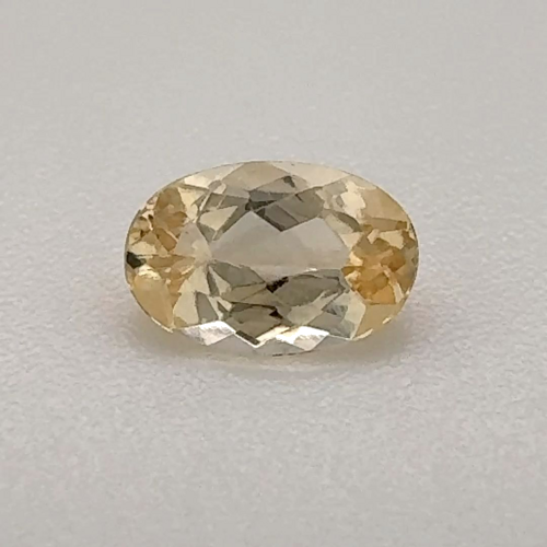 0.5 carat YELLOW Oval Topaz (1)