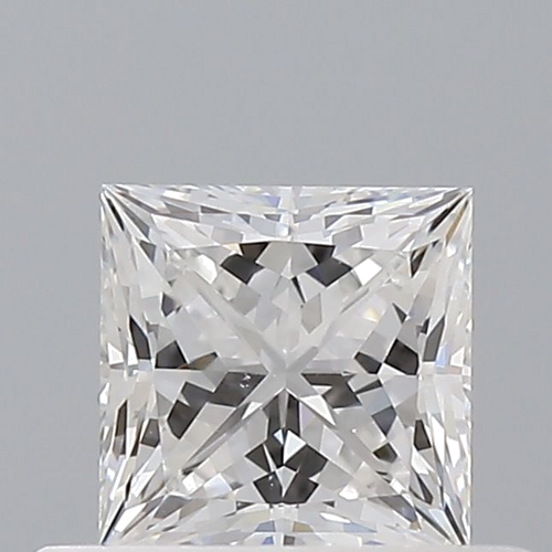 0.53 carat E-VS2 Natūralus Princess Deimantas (1)